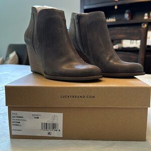 NIB Lucky Brand Yabba Bootie